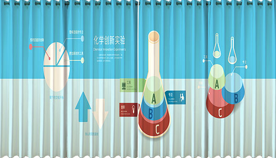 河南化学实验室文化窗帘